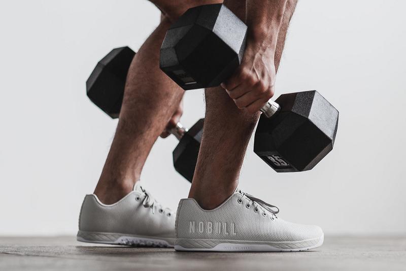 Nobull Moon Rock Men's Trainers Grey | USA S1260G